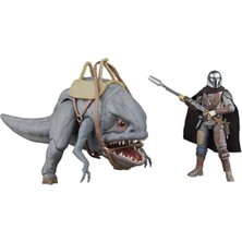 MarkEntegra Aksiyon Figürü Seti: Blurrg ve Mandalorian 9,5 cm