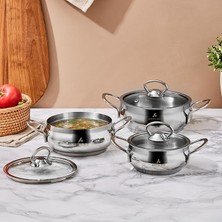 Royal Rain Store Yıldız Olden Mini 6 Parça Sahan Seti