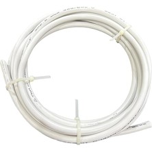 Royal Rain Store mm Cca Ttr Beyaz Renk Kauçuk Topraklı Seyyar Elektrik Kablosu (10 Metre)