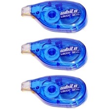 Royal Rain Store Daksil 5mmx8 Metre 3 Adet Şerit Düzeltici Lacco Şerit Silici Büro Ofis Okul