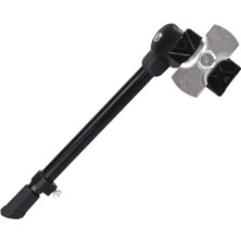 Royal Rain Store 1 Bilgisayar Ayak Desteği Bisiklet Arka Montaj Yan Destek Bisiklet Park Rafı Alüminyum Ayaklık Bisiklet Tekme Standı Ayarlanabilir Stand Yan Duruş Dağınık Boncuklar Aksesuarlar