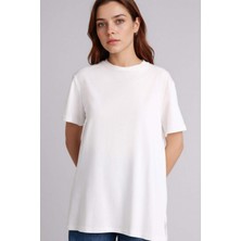 DeFacto Regular Fit Kısa Kollu Tişört Tunik F9798AX26SP
