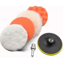 Royal Rain Store 6 Parça 12.5cm Battal Boy Oto Pasta Cila Polisaj Seti