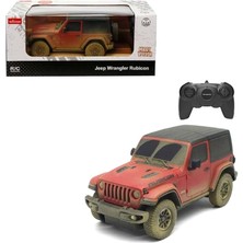 Royal Rain Store 1:24 Uzaktan Kumandalı Araba Jeep Wrangler Rubicon Muddy