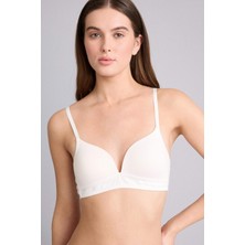 DeFacto Dantel Detaylı Pamuklu Kaplı Pedli Balensiz Bra-Fall in Love X9027AZ25AU