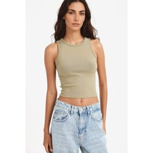 DeFacto Slim Fit Halter Yaka Fitilli Kaşkorse Atlet A8859AX25AU