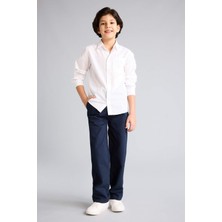 DeFacto Loose Fit Ekstra Rahat Kesim Gabardın Beli Lastikli Düz Paça Pantolon G6740A826SP