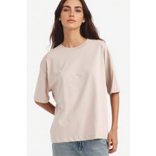 DeFacto %100 Pamuk Oversize Basic Tişört C0099AX25AU