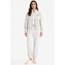 DeFacto Basic Cepli Beli Bağcıklı Kalın Jogger Eşofman Altı F9622AX25AU