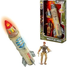 MarkEntegra Sesli ve Işıklı Askeri Oyun Seti - Roket Temalı