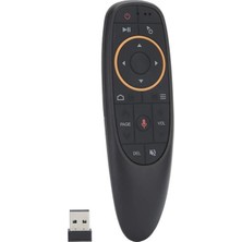 Indispensablely G10 Android-Windows-Linux-Tv Box-Mac Os Uyumlu 2.4 Ghz Ses Komutlu Wireless Air Mouse Uzaktan Kuman