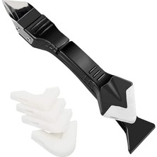 Royal Rain Store Fayans Derz Silikon Kazıyıcı Sıyırıcı ve Uygulayıcı Aparat, 3nanü 1 Arada Derz Kazıma Seti, A1