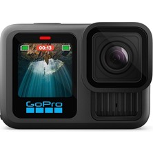Royal Rain Store HERO13 Siyah - 5.3K60 Video, 27MP Fotoğraf + Hb Serisi Lenslerle Uyumluluk ile Su Geçirmez Aksiyon Kamerası