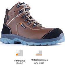 Mekap Pro Gripper Grazy Mid GPR-215 S3 Src Vidala ve Mikrofiber Deri Fiberglass burun Kevlar Ara Taban Iş Botu