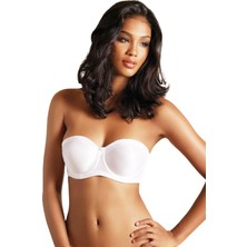 Yeni İnci İnci 1680 Kadın Sütyen Beyaz Dikişsiz Rahatlık ve Nefes Alabilir Yapı ile Gün Boyu Destek