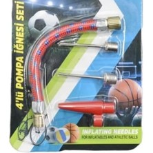 Royal Rain Store Bisiklet Top Iğnesi Seti Çok Amaçlı Top Bisiklet Hava Pompası Iğnesi Seti Her Iş Için Kullanılabilir