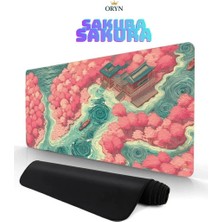 Oryn Nature Sakura Edition | 90X40 cm Gaming Mousepad - (3mm Kalınlık)