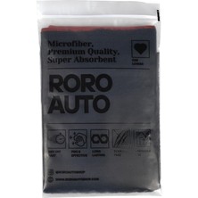 Royal Rain Store Auto Uludağ Mikrofiber Araç Kurulama Bezi 60X90 Siyah