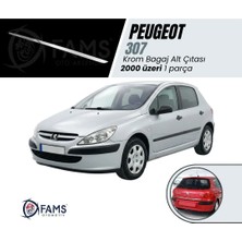 Fams Otomotiv Peugeot 307 Krom Bagaj Alt Çıtası 2000 Üzeri P,çelik