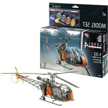 MarkEntegra Alouette Iı Uçak Model Seti - Detaylı Tasarım
