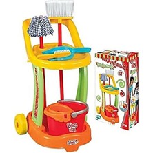 MarkEntegra Eğlenceli Temizlik Arabası Seti