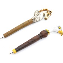 Indispensablely Kartal ve Unicorn Polyester Tükenmez Kalem