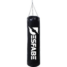 Royal Rain Store Boxing Star 70X25 cm Zincirli Boks Kum Torbası Siyah