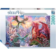 MarkEntegra 2000 Parça Ejderhalar Temalı Yetişkin Puzzle