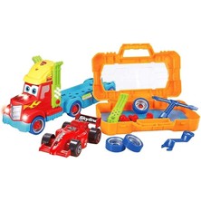 Royal Rain Store Sesli ve Işıklı Sök Tak Çantalı Formula 1 Oyun Seti