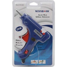 Indispensablely Winnboss WN-1022 Anahtarlı 20 Watt Küçük Silikon Tabancası