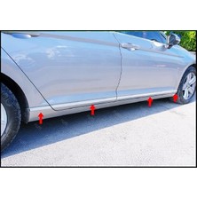 Royal Rain Store Oto Aksesuar B8 Krom Yan Kapı Çıtası 8 Prç. 2015 Üzeri P.çelik Vw Passat B8 ile Uyumlu