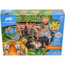 Royal Rain Store SH-D5801 Kutulu 10 Parça Vahşi Hayvan Seti - Oyuncak