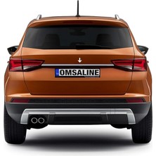 Royal Rain Store Line Seat Ateca ile Uyumlu Krom Plaka Üstü Çıta 2016 ve Sonrası