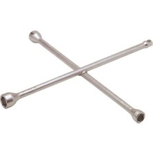 Royal Rain Store 1975091322 1/2 Adaptörlü Istavroz Bijon Anahtar, Krom, 17 x 19/22 x 1/2