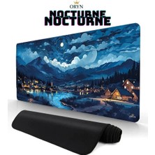 Oryn Nature Nocturne Edition | 70X30 cm Gaming Mousepad - (3mm Kalınlık)