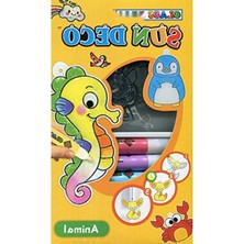 MarkEntegra Hayvan Temalı Cam Boyama Seti - 6 Renk