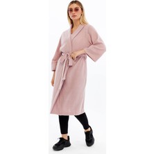 Made by Alisha Pudra Rengi, Kemerli, Angora Kumaş, Kimono, Sabahlık, Tunik