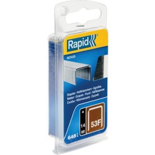 Royal Rain Store Zımba Teli Tip 53F, 14 mm Zımba, 648 Adet, Novus El ve Elektrikli Zımba Makineleri Için Yassı Tel Kıskaçlar