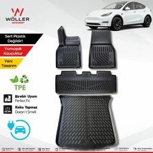 Wöller Tesla Model Y Paspas Bagaj Havuzu Set 2019 Sonrası 3D Ultraflex Set