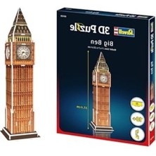 MarkEntegra Renkli 3D Big Ben Puzzle