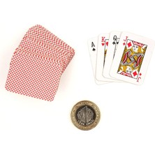 Royal Rain Store 42MM Mini Iskambil Kağıdı Destesi Küçük Oyun Kartları 54'lü