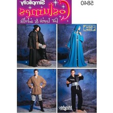 MarkEntegra Kesim Şablonu ile Kostüm Yapım Seti - Beden Xs-Xl