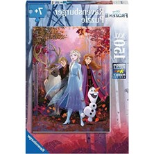 MarkEntegra 150 Parça Renkli Frozen 2 Puzzle - Eğlenceli Aktivite