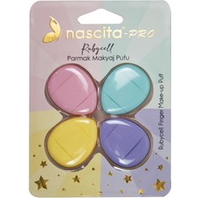 Royal Rain Store Rubycell Parmak Makyaj Süngeri - Mini Puf Kapatıcı Pudra Süngeri - 118