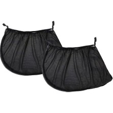 Royal Rain Store Araba Yan Cam Güneşlik Perdesi Cam Filmi Perde 2 Adet Güneş Geçirmez Aracın Içini Göstermez Perde