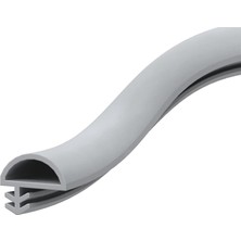 Royal Rain Store Ahşap Kapı Kasa Fitili-Ahşap Amerikan Kapı Kasa Fitili 25 Metre Krem Renk Yandan Tırnaklı 10 mm Genişlik D FITIL-AKC-17KRM