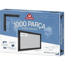 Royal Rain Store Puzzle Siyah 1000 Parça Demonte Puzzle Çerçevesi