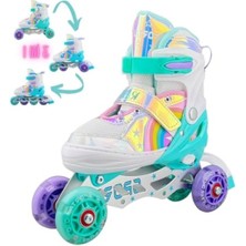 MarkEntegra Unicorn Işıklı Kız Çocuk Pateni