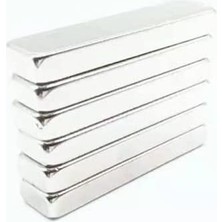 Royal Rain Store Adet 40X10X5 mm Dikdörtgen Neodyum Mıknatıs Boy 40MM En 10MM Kl. 5mm