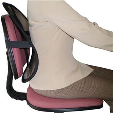 Royal Rain Store Sırt Dayama Filesi Terletmeyen Bel Desteği Minderi Ortopedik Ofis Koltuk Yastığı